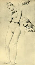 Études pour la figure de Stratonice, vers 1834-1840, 1943