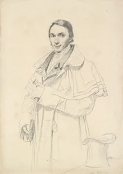 Portrait en trois-quarts de Jean-François-Antoine Forest, 1823