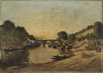 La Seine et le Pont Marie