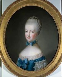 Portrait de Marie-Antoinette (1755 - 1793) Reine de France