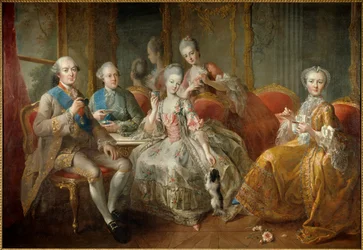 La famille du duc de Penthièvre en 1768 ou La Tasse de Chocolat