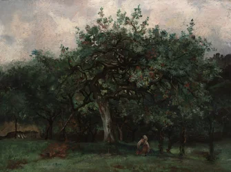 Paysage avec Petite Fille