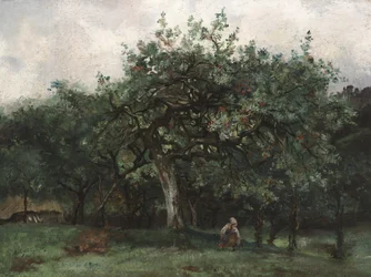 Paysage avec Petite Fille