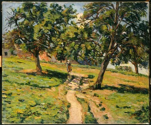 Chemin à Damiette, vers 1886