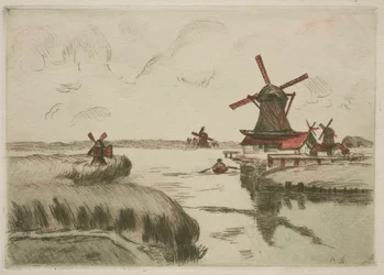 Vue de Saardam, 1909