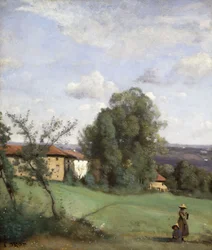 Une ferme de Dardagny, c.1855-57