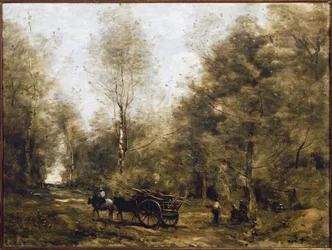 Un chemin dans les bois de Wagnonville