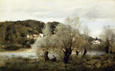 Pêcheur au bord de l