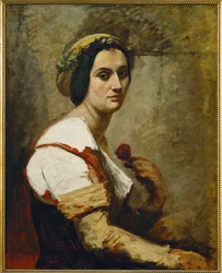 La Sibylle (painting on canvas)