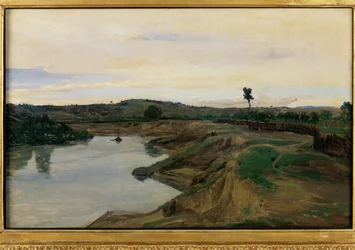 La promenade du Poussin, campagne de Rome ...