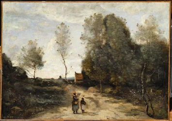 La route (peinture sur toile)