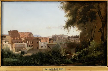 Le Colisée vu des jardins Farnese - Le Collisée vu des jardins Farnese ...