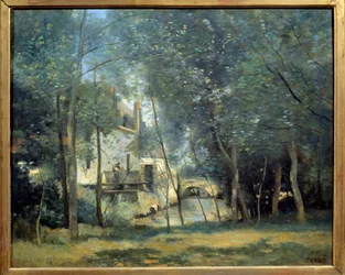 Le Moulin de Saint-Nicolas-lez-Arras, 1874. Huile. 0,65 x 0,81 m. Paris, musée d