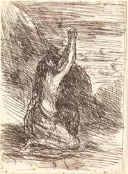 Marie Madeleine à genoux, 1858