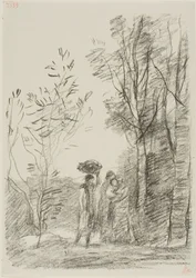 Rencontre dans les bois