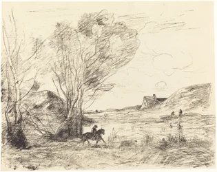 Le Cavalier dans les roseaux, 1871