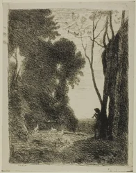 Le jeune berger, deuxième planche