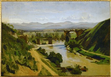 Le pont de Narni, Italie ...