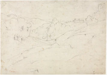 Vue de Marino recto, 1827