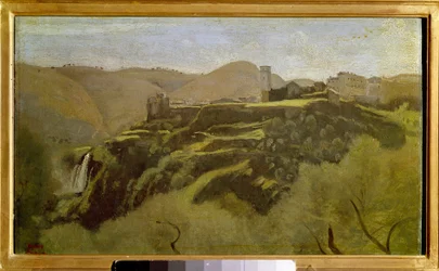 Vue des cascatelles par Tivoli