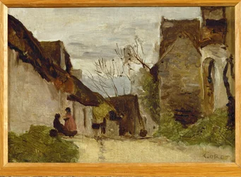 Rue de village en Normandie