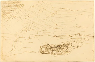 Le Charriot allant à la ville, 1860