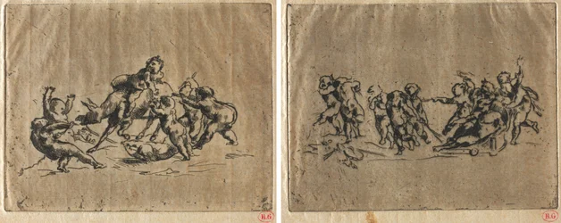 Bacchanale avec Enfants et Âne