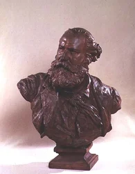 Buste de Charles Gounod (1818-93) vers 1874