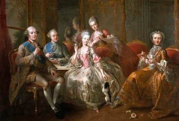 La tasse de chocolat La famille Penthièvre