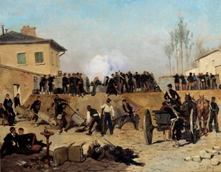Siège de Paris : combat à Villejuif le 19/09/1870