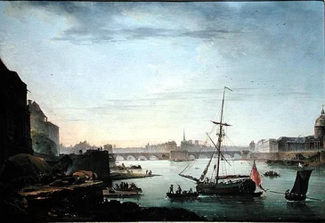 Vue du Pont Neuf, Paris, effet du matin