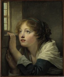 Jeune fille à la fenêtre