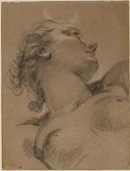 Attribué à Jean-Baptiste Deshays - Tête et buste de Diane, x1983-3
