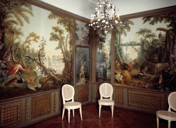 Vue intérieure du Salon Demarteau