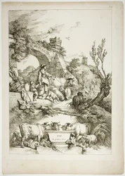 Planche 36 de 38 des Œuvres de J. B. Huet