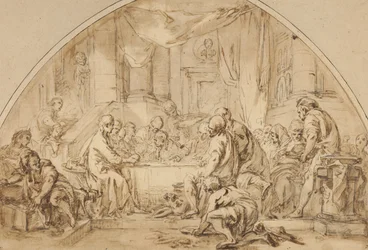 Étude pour La Cène
