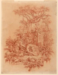 Dessin, Pastorale, 1772