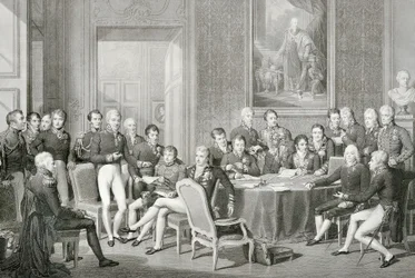 Participants au Congrès de Vienne en 1814-1815