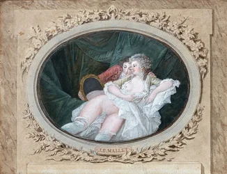 Scène de boudoir