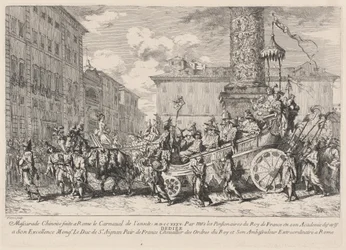 Mascarade chinoise faite à Rome