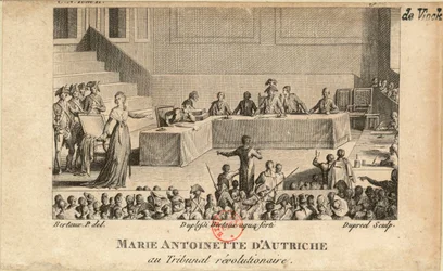 Marie-Antoinette au Tribunal révolutionnaire, 1806