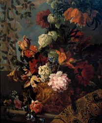 Nature morte de fleurs 17e siècle Marseille, Musée des Beaux-Arts