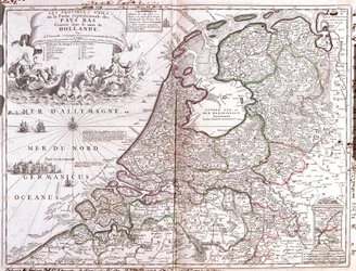 Carte des Pays-Bas
