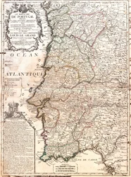 Carte du Royaume du Portugal (Gravure)