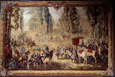 Chasse de Louis XVI : la rencontre au carrefour du Puits du Roi dans la forêt de Compiègne