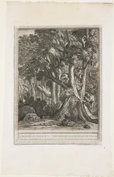 Le Dragon aux nombreuses têtes, Fable XII, c. 1753-1755