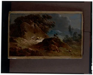 Une paire de paysages