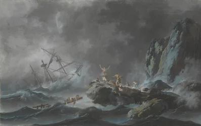 Un Naufrage dans une Tempête, 1782