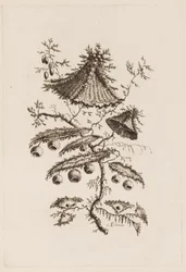 Branche de fleurs, de "Fleures Persannes"