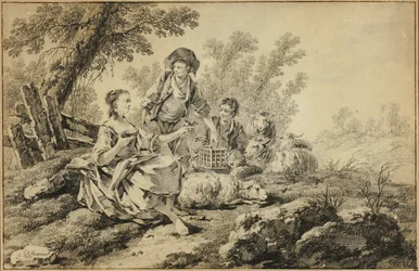 Scène pastorale